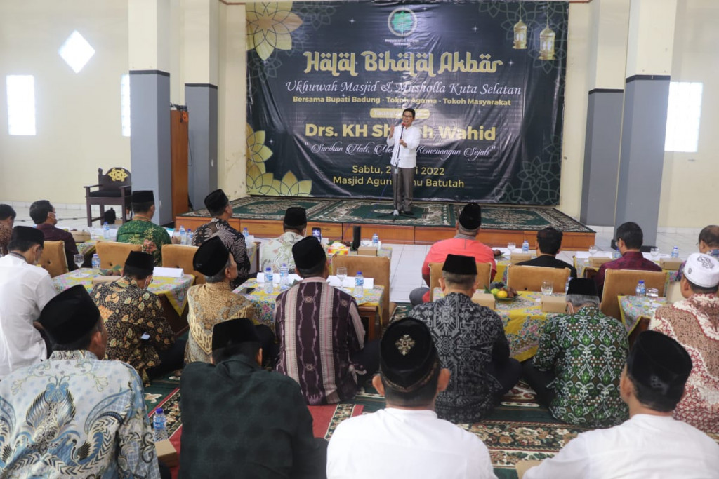 Sekda Badung Adi Arnawa Hadiri Acara Halal Bihalal Akbar di Nusa Dua